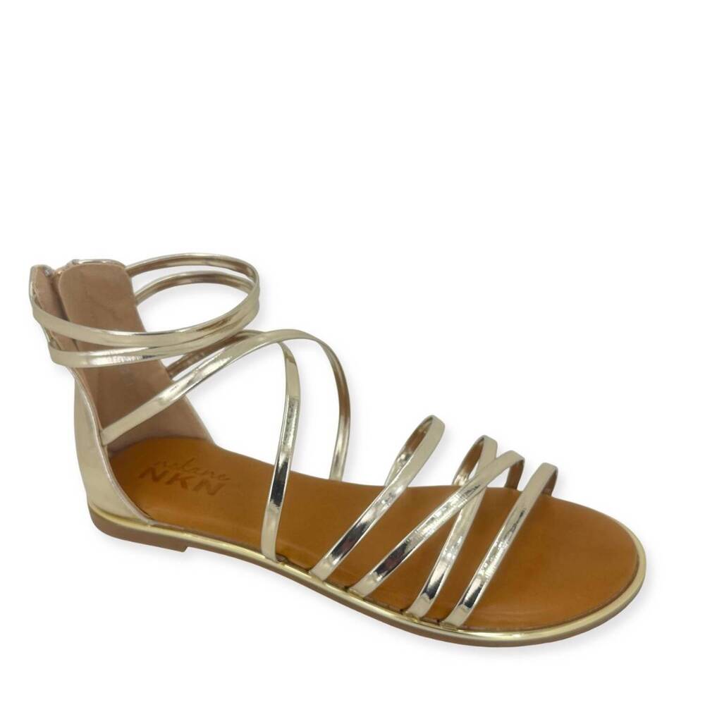 NEW NEKANE NKN women's richter sandal in gold